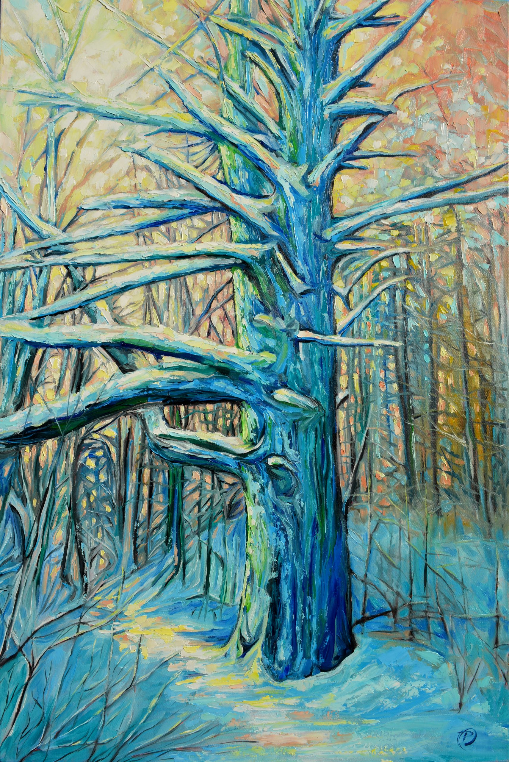 Blue Grove Canadian Landscape Art